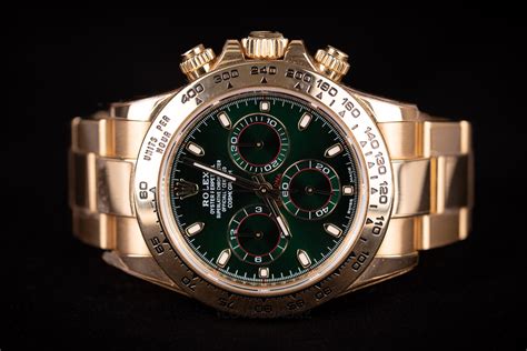 rolex daytona green dial discontinued